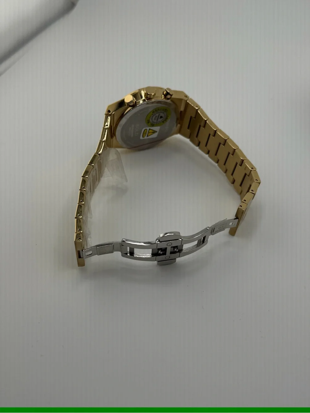 Movado Bold Quest Series Men's Gold Tone Stainless Steel Watch $895MSRP NEW!1110